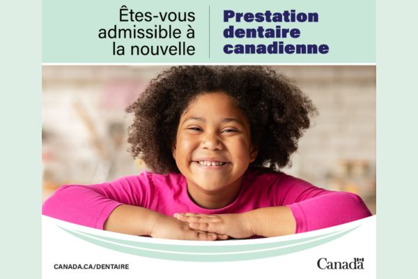 prestation dentaire canadienne